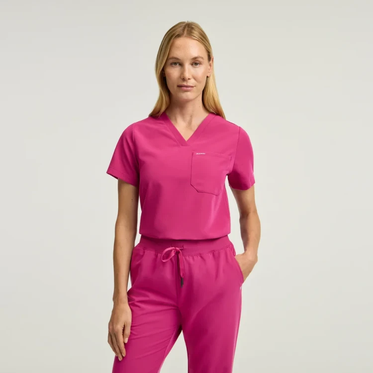 Jaanuu Rhena Essential 1-Pocket Scrub Top