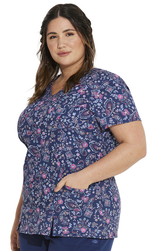 Blūze ar printu DK656 ROAP